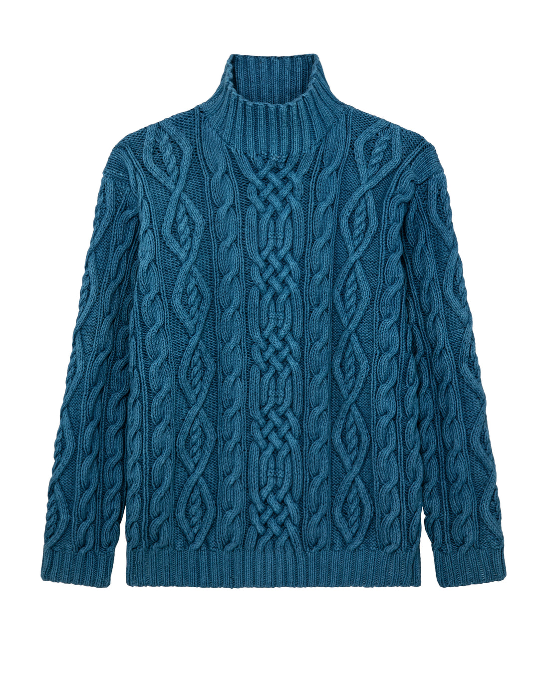 Homme - Le Cable Bleu Océan | Blanc Bleu